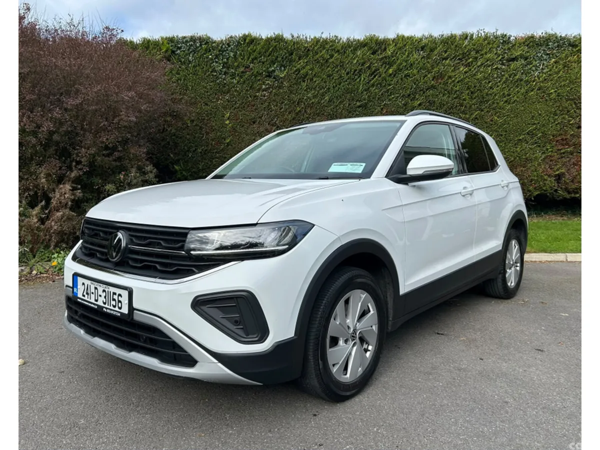 Volkswagen T-Cross SUV, Petrol, 2024, White
