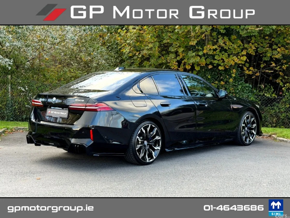 BMW 5-Series Saloon, Petrol Plug-in Hybrid, 2026, Black
