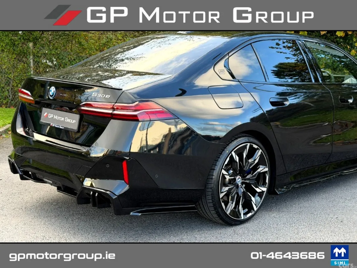 BMW 5-Series Saloon, Petrol Plug-in Hybrid, 2026, Black