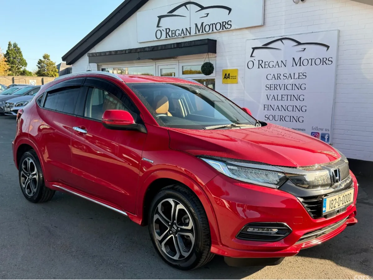 Honda Vezel SUV, Petrol Hybrid, 2018, Red