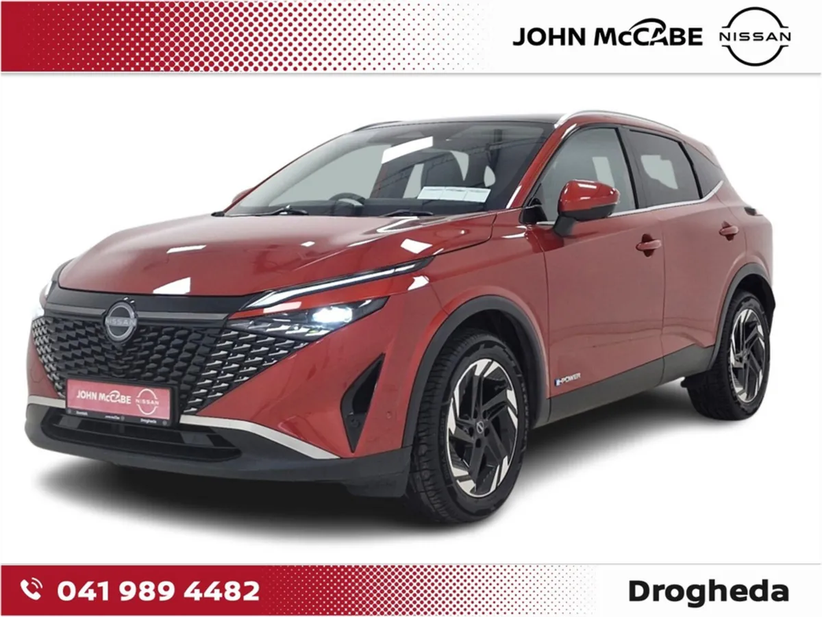 Nissan Qashqai MPV, Petrol Hybrid, 2026, Red