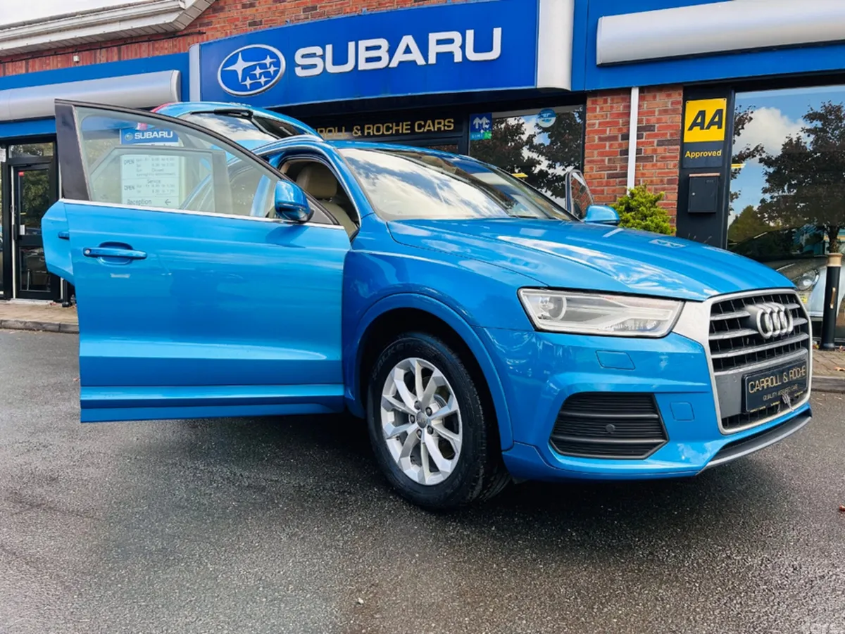 Audi Q3 SUV, Diesel, 2016, Blue