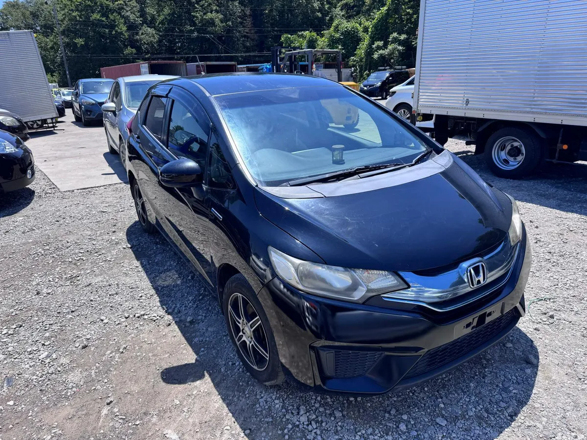 Honda Fit Hatchback, Petrol Hybrid, 2015, Black
