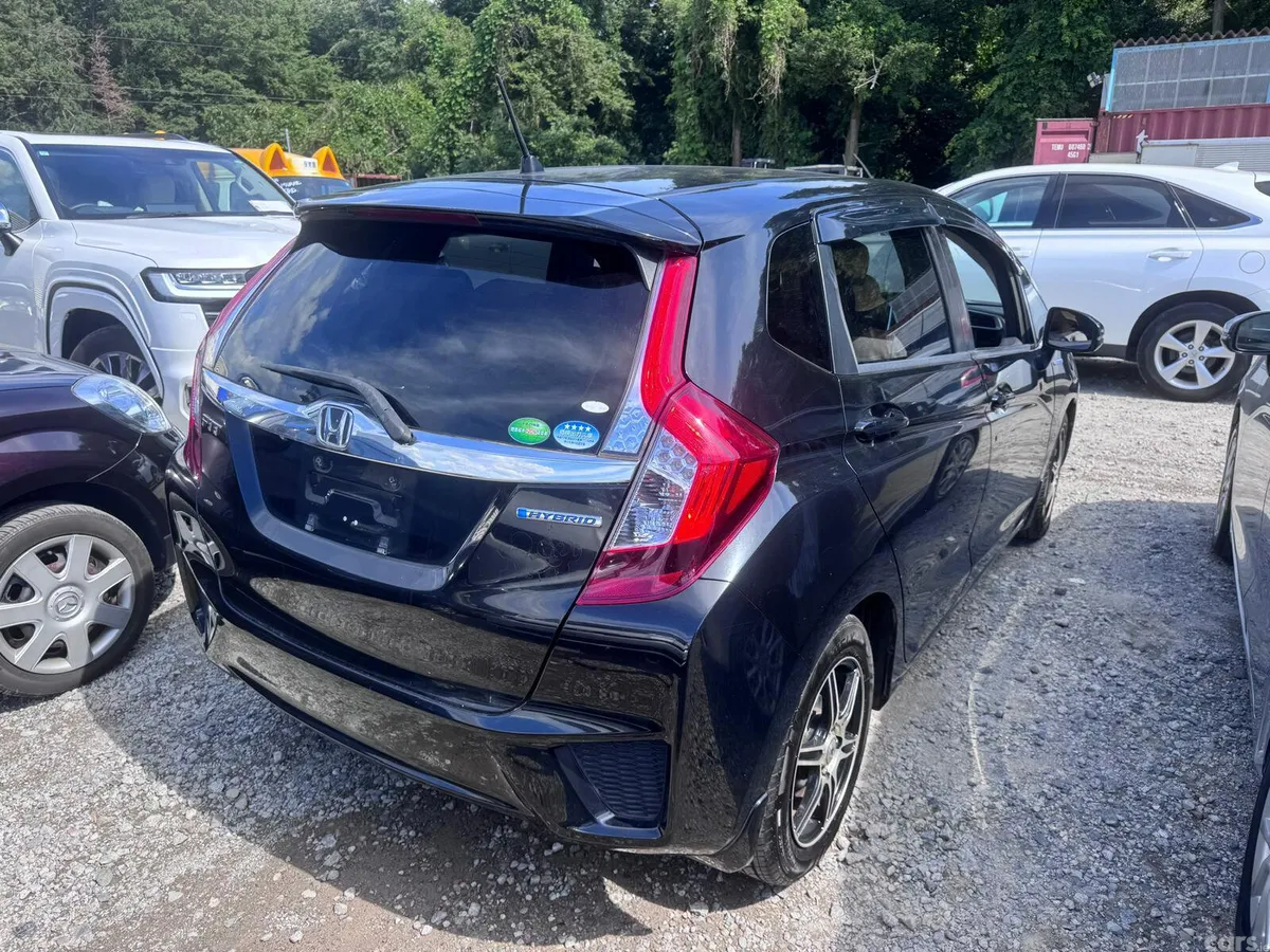 Honda Fit Hatchback, Petrol Hybrid, 2015, Black