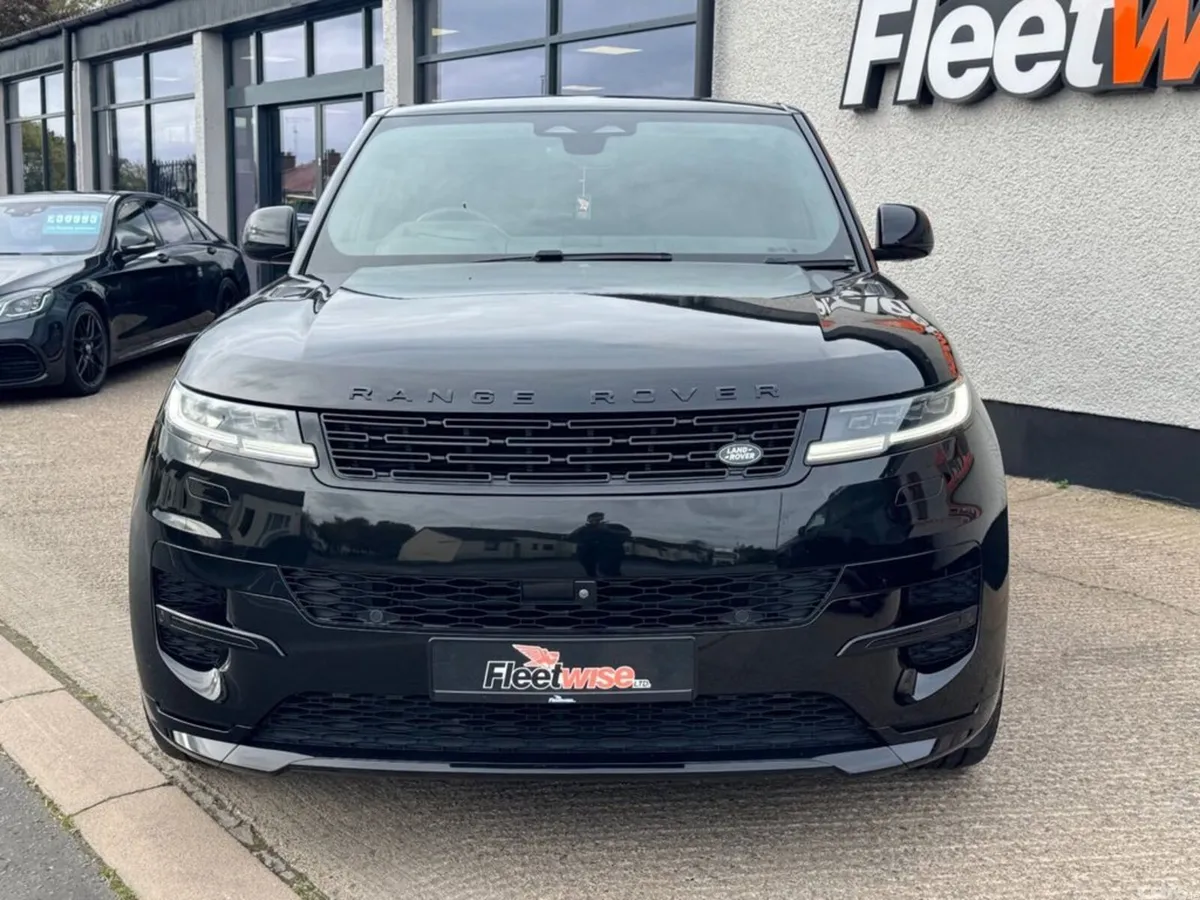 Land Rover Range Rover Sport SUV, Petrol Hybrid, 2023, Black