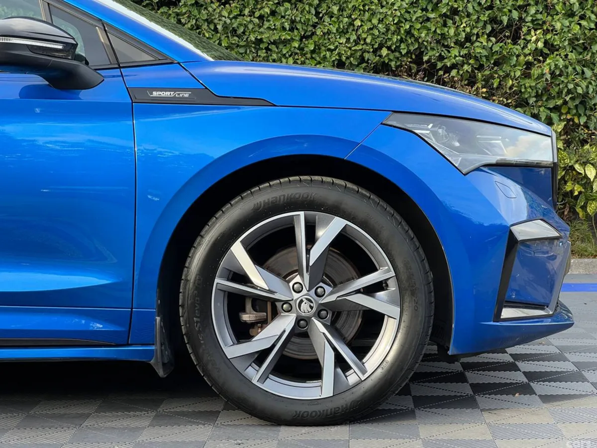 Skoda Enyaq Estate, Electric, 2023, Blue