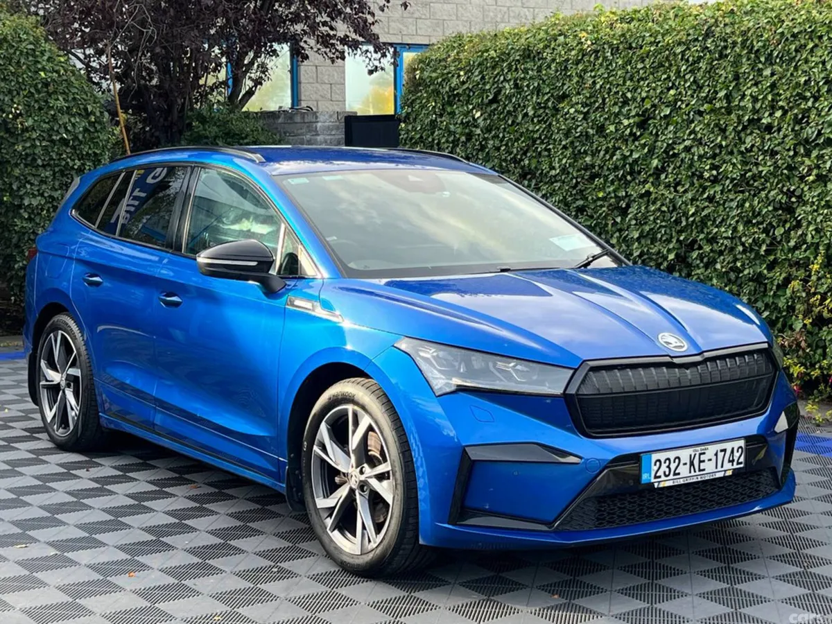 Skoda Enyaq Estate, Electric, 2023, Blue