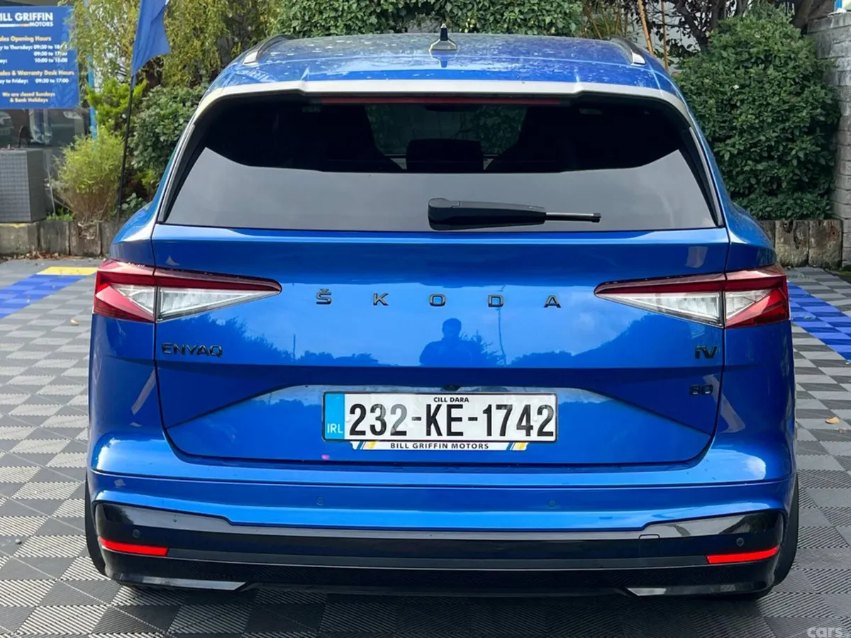 Skoda Enyaq Estate, Electric, 2023, Blue
