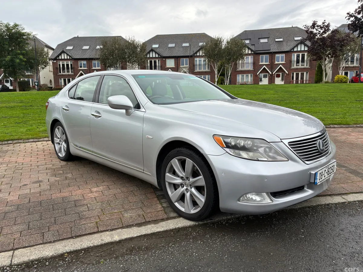 Lexus LS Saloon, Petrol Hybrid, 2008, Silver