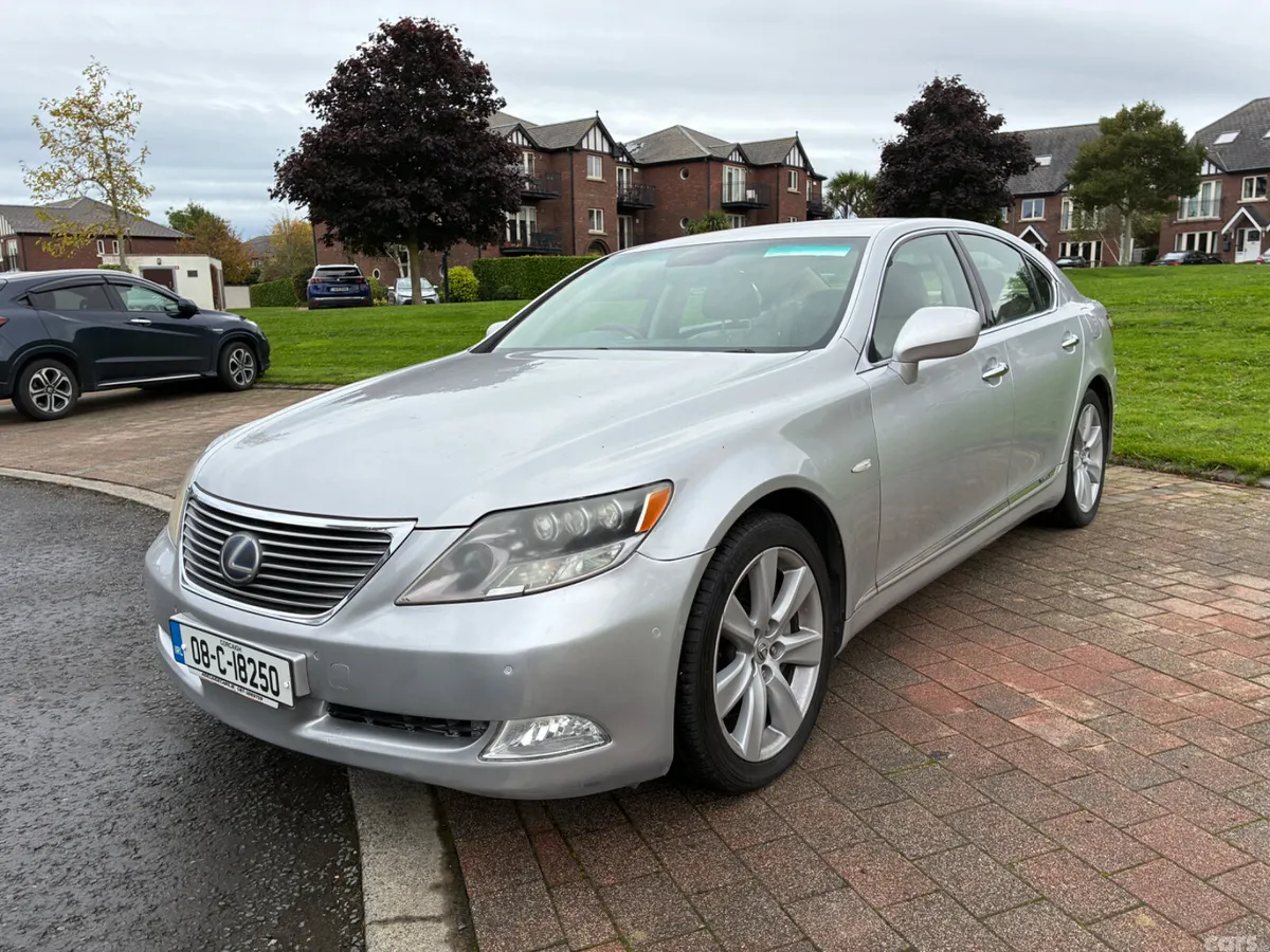 Lexus LS Saloon, Petrol Hybrid, 2008, Silver
