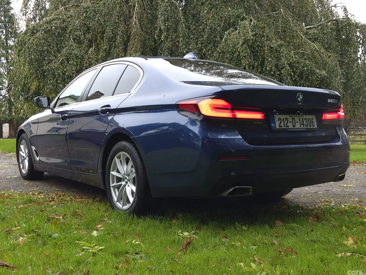 BMW 5-Series Saloon, Diesel, 2021, Blue