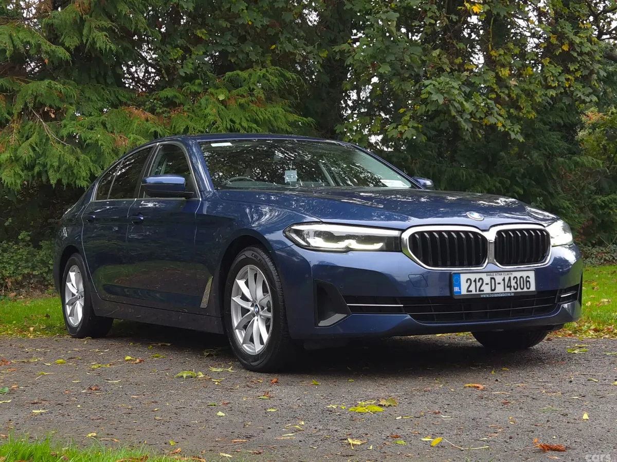 BMW 5-Series Saloon, Diesel, 2021, Blue
