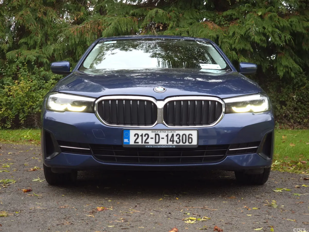BMW 5-Series Saloon, Diesel, 2021, Blue
