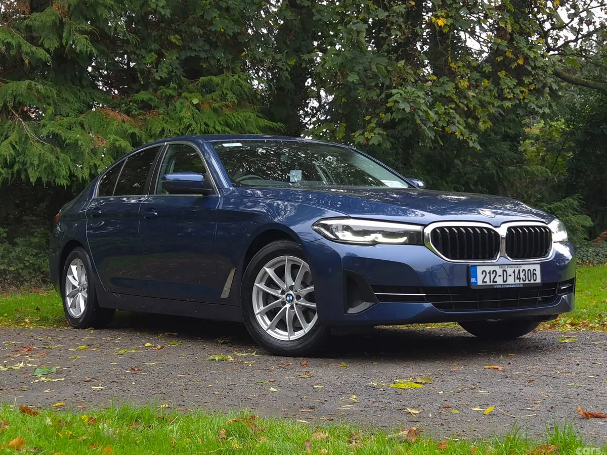 BMW 5-Series Saloon, Diesel, 2021, Blue