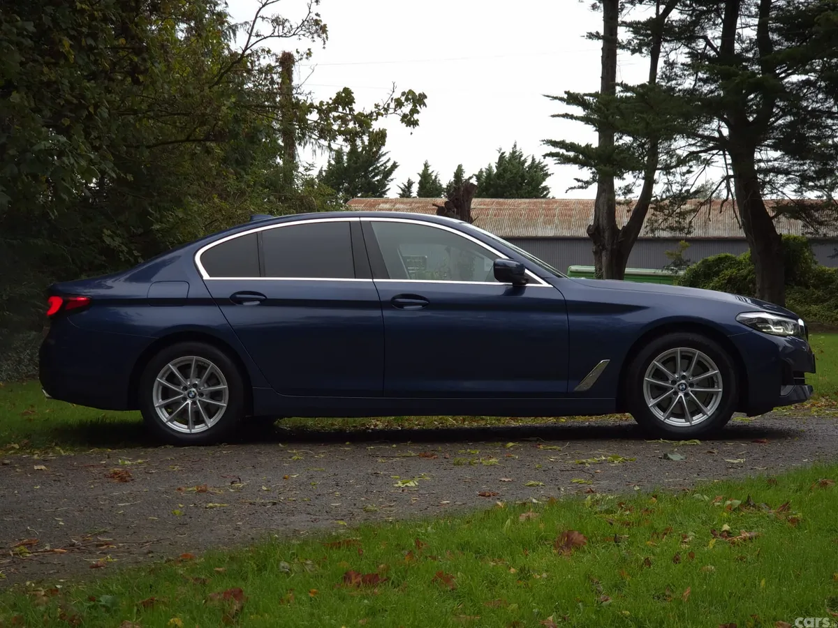 BMW 5-Series Saloon, Diesel, 2021, Blue