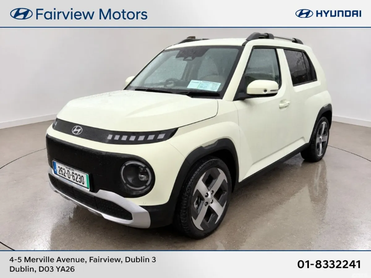 Hyundai INSTER MPV, Electric, 2026, Yellow
