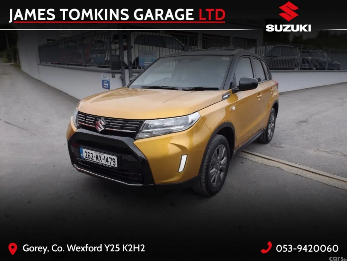 Suzuki Vitara Hatchback, Petrol Hybrid, 2026, Yellow