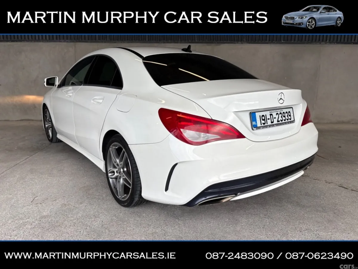 Mercedes-Benz CLA Saloon, Petrol, 2019, White