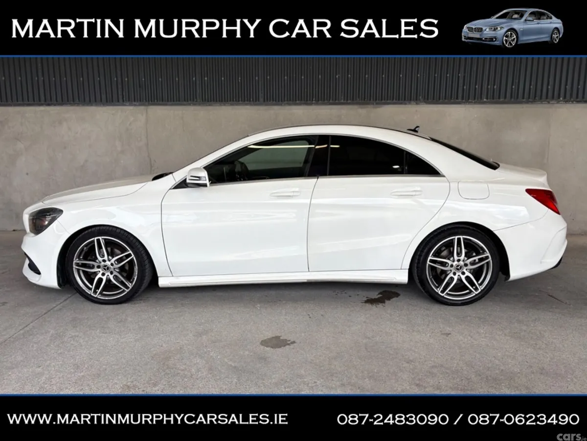 Mercedes-Benz CLA Saloon, Petrol, 2019, White