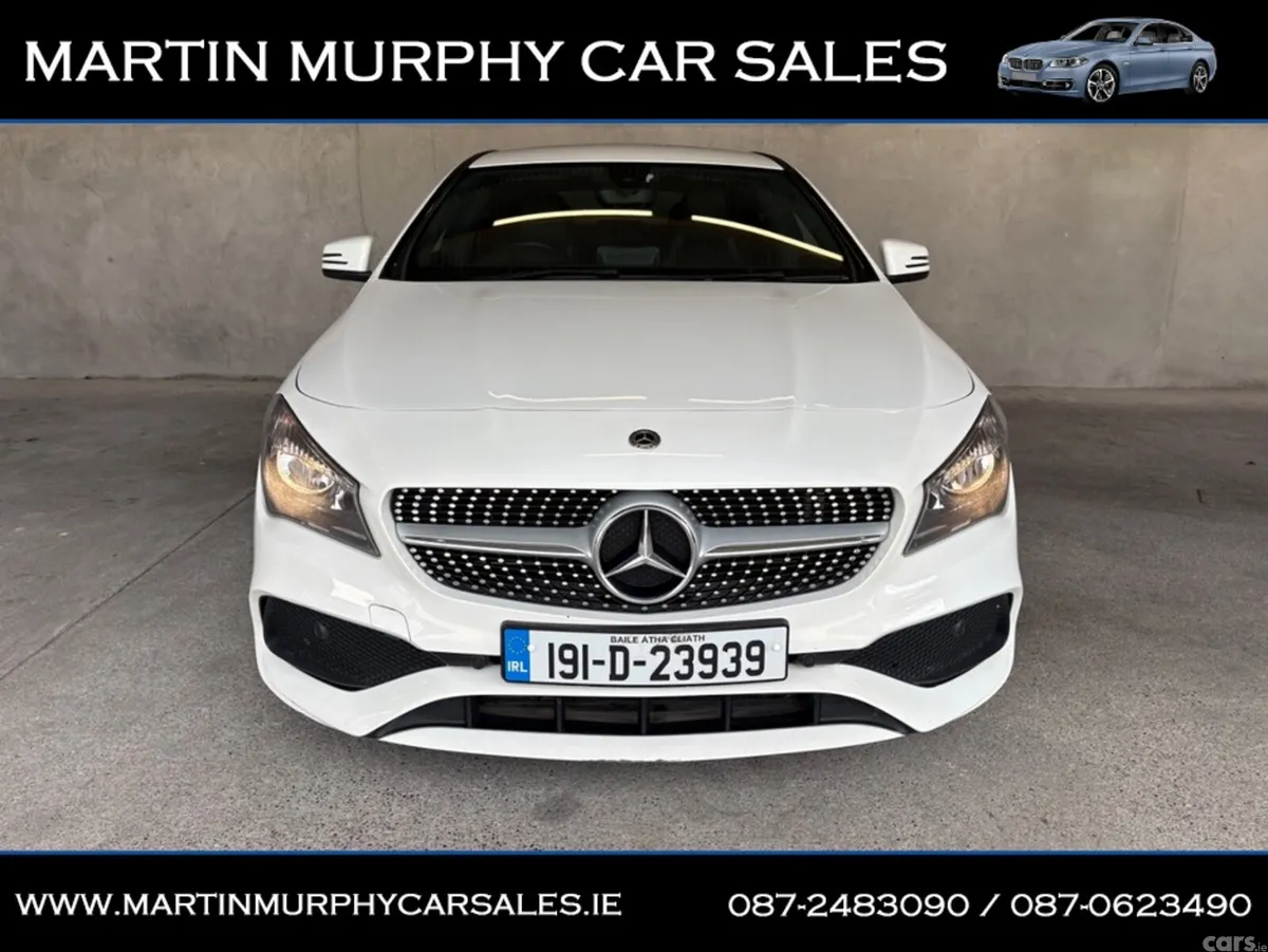 Mercedes-Benz CLA Saloon, Petrol, 2019, White