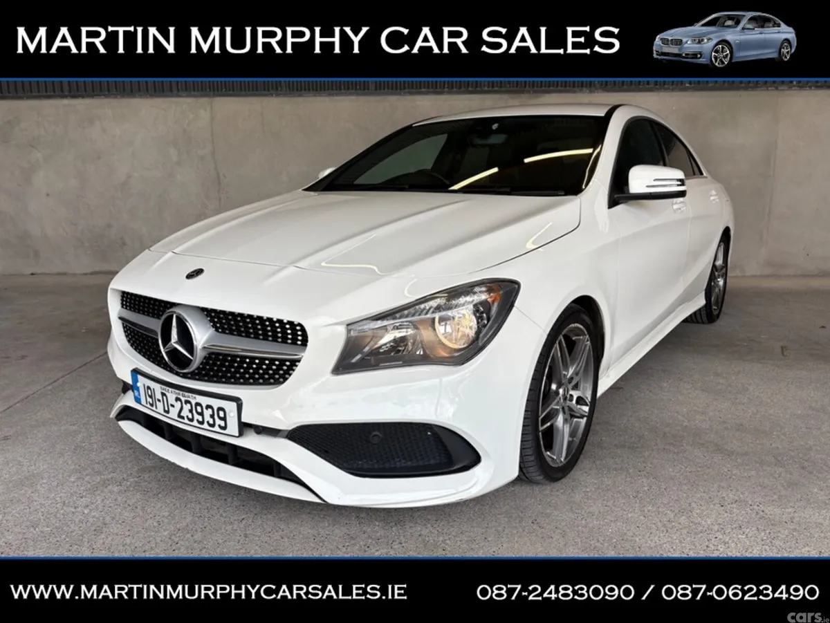 Mercedes-Benz CLA Saloon, Petrol, 2019, White