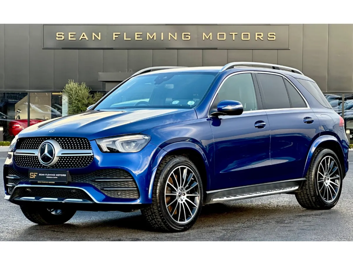 Mercedes-Benz GLE Estate, Diesel Plug-in Hybrid, 2022, Blue