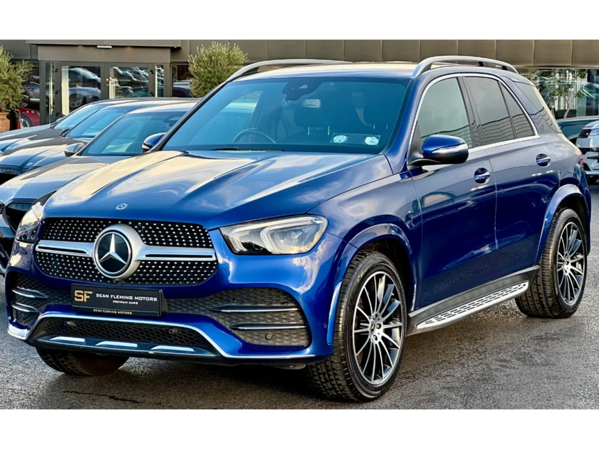 Mercedes-Benz GLE Estate, Diesel Plug-in Hybrid, 2022, Blue