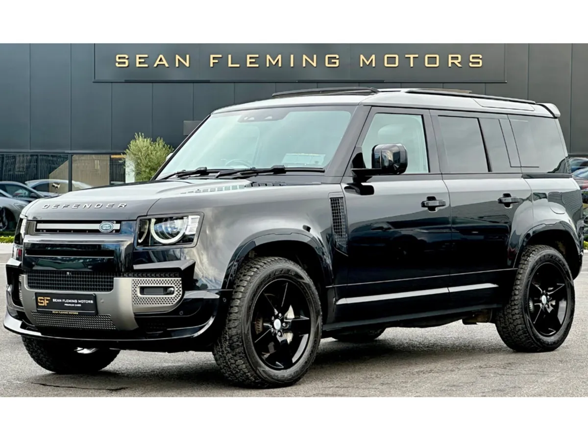 Land Rover Defender SUV, Petrol Plug-in Hybrid, 2025, Black