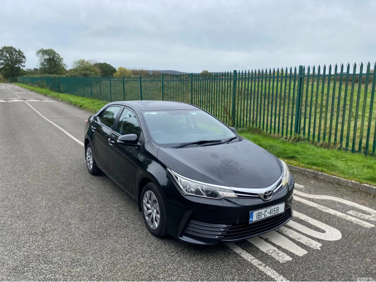 Toyota Corolla Saloon, Diesel, 2018, Black