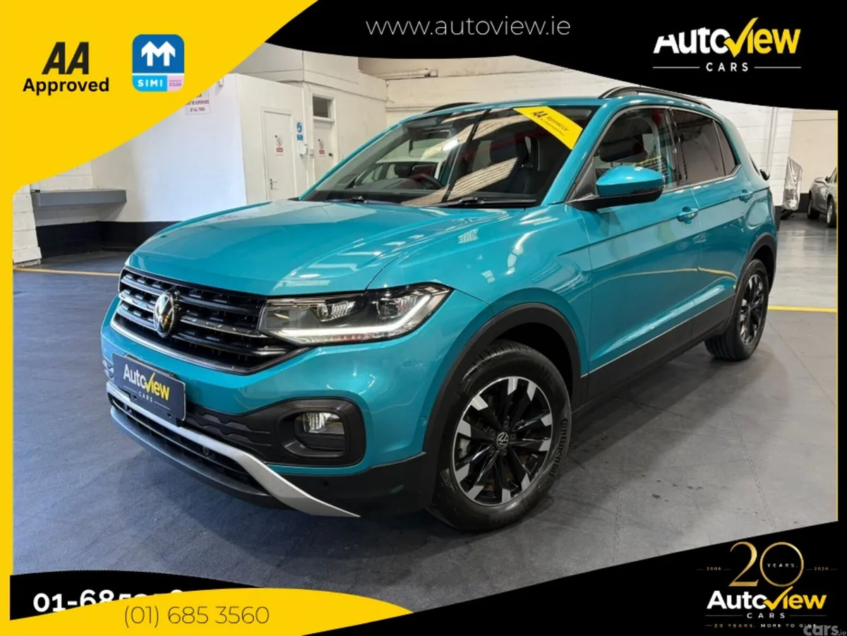 Volkswagen T-Cross SUV, Petrol, 2021, Green