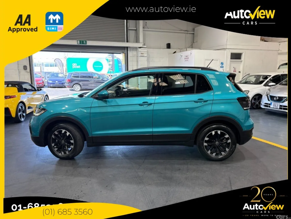Volkswagen T-Cross SUV, Petrol, 2021, Green
