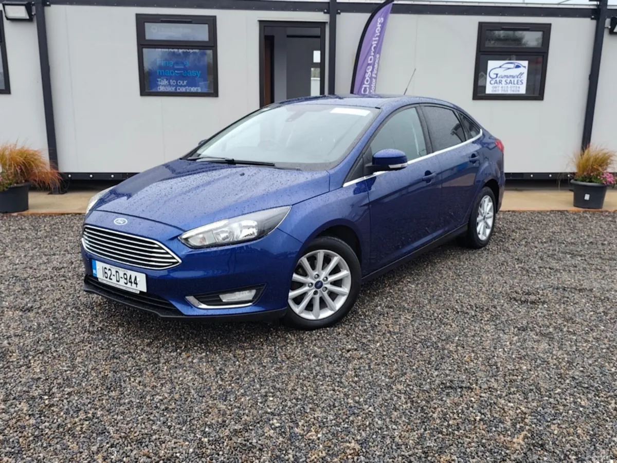 Ford Focus Saloon, Diesel, 2016, Blue