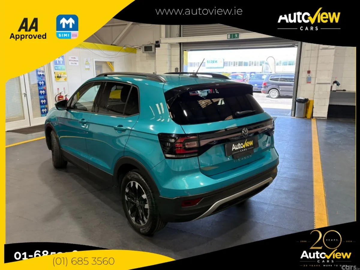 Volkswagen T-Cross SUV, Petrol, 2021, Green