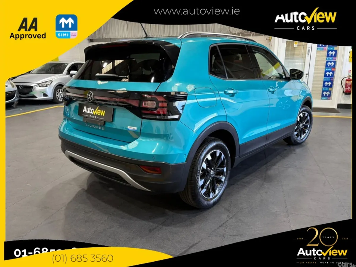 Volkswagen T-Cross SUV, Petrol, 2021, Green
