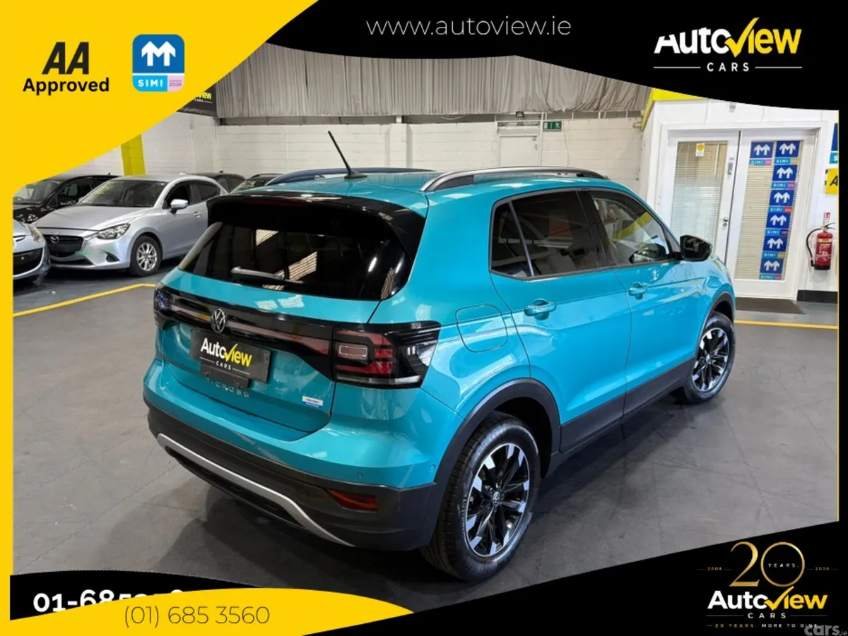 Volkswagen T-Cross SUV, Petrol, 2021, Green