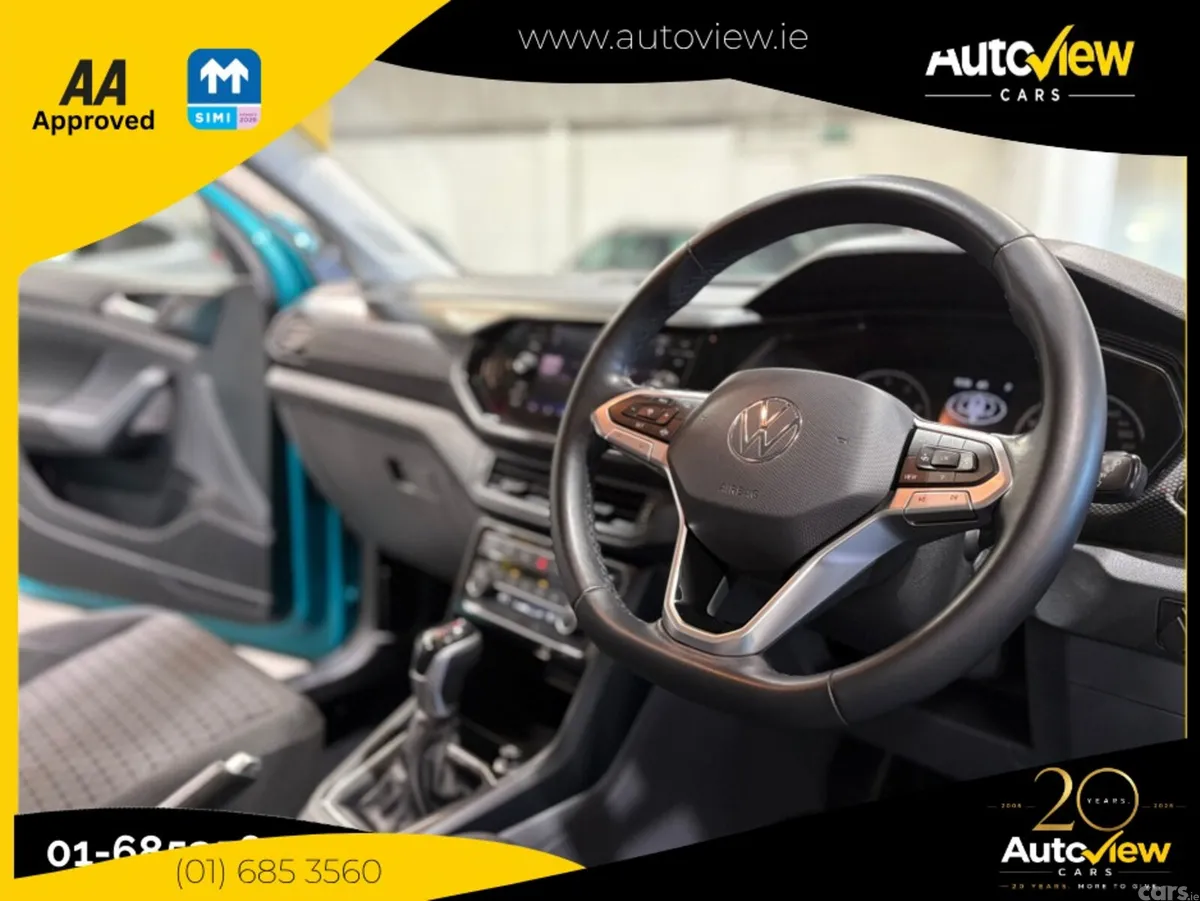 Volkswagen T-Cross SUV, Petrol, 2021, Green