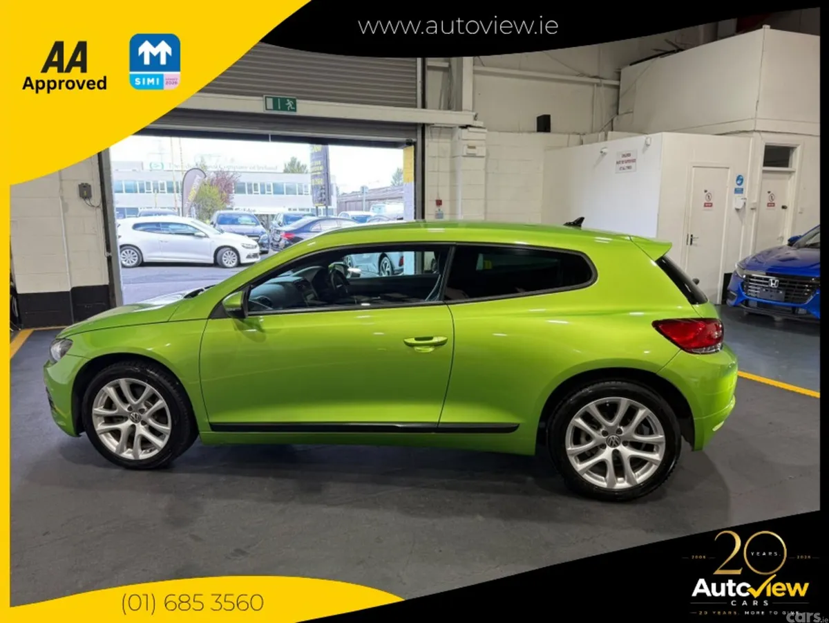 Volkswagen Scirocco Hatchback, Petrol, 2009, Green