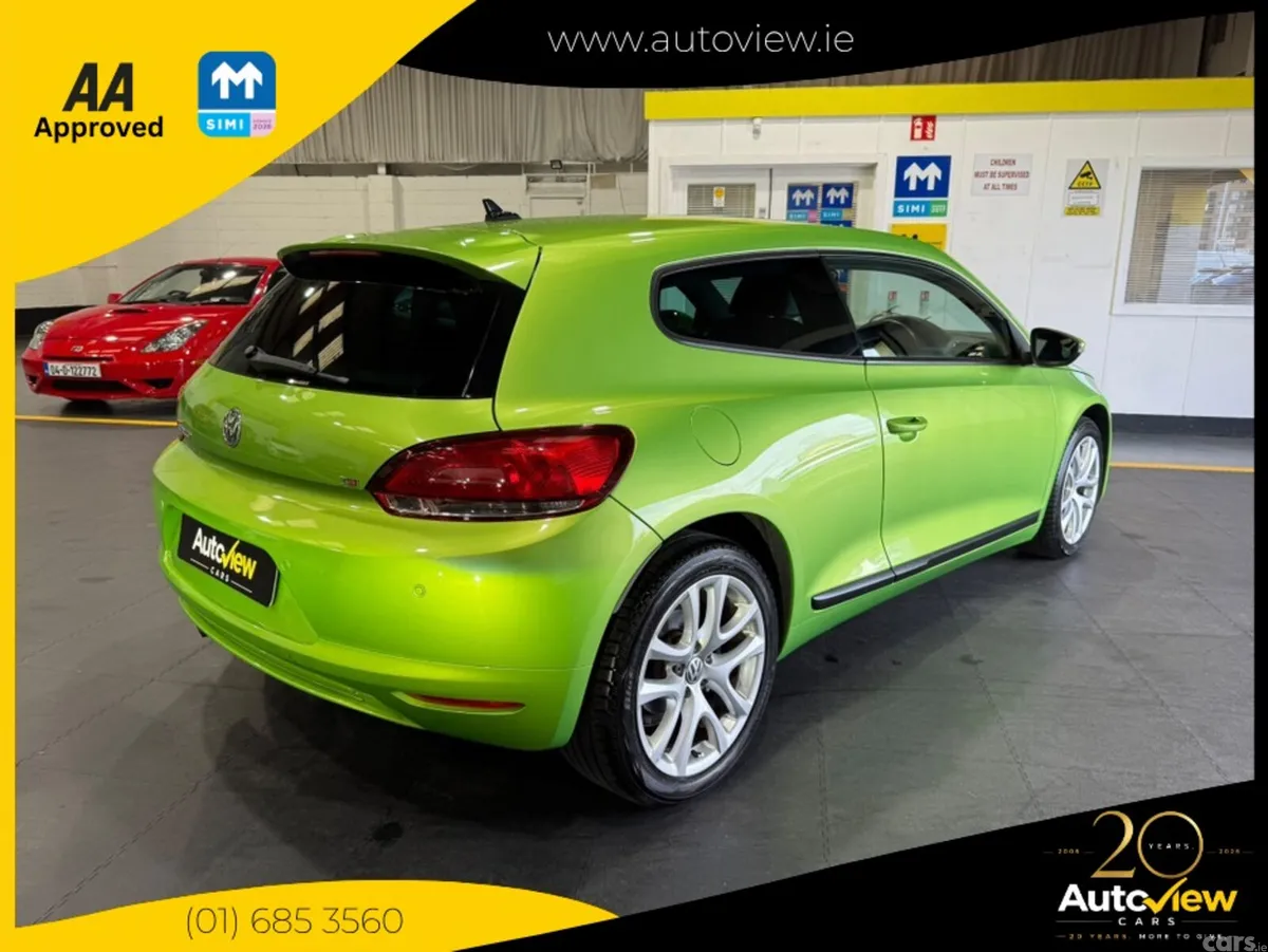 Volkswagen Scirocco Hatchback, Petrol, 2009, Green