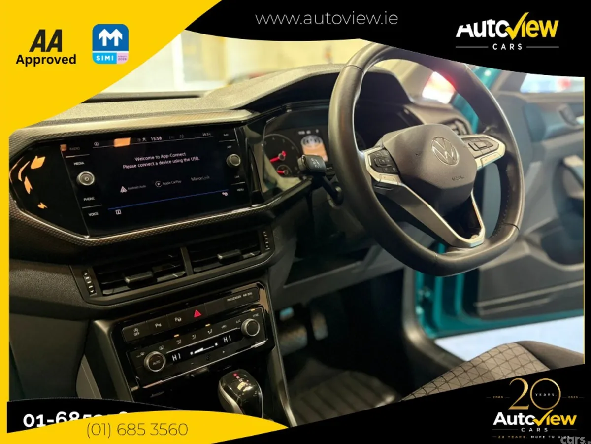 Volkswagen T-Cross SUV, Petrol, 2021, Green