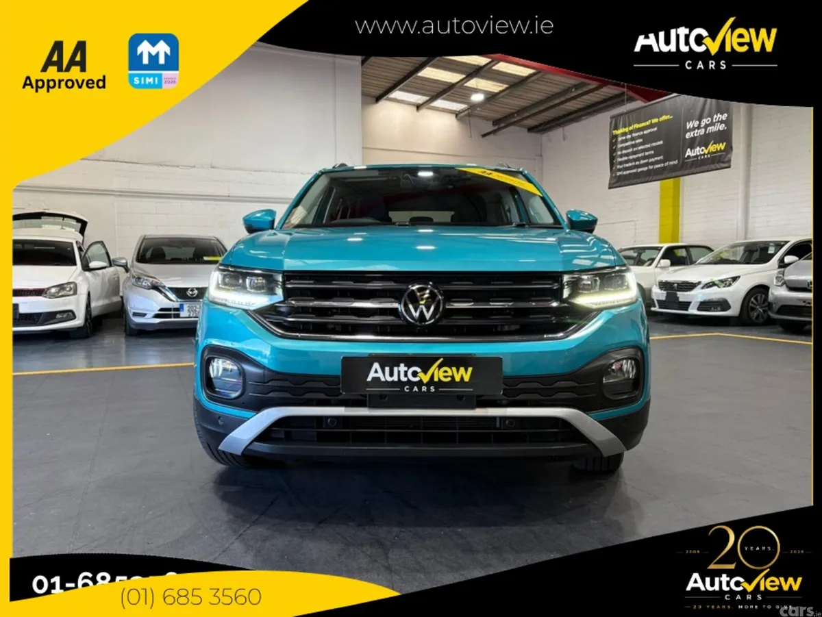 Volkswagen T-Cross SUV, Petrol, 2021, Green