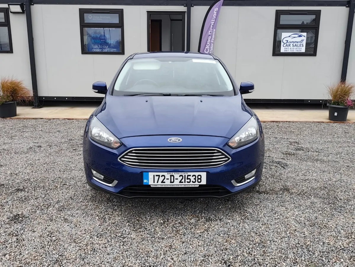 Ford Focus Hatchback, Diesel, 2017, Blue
