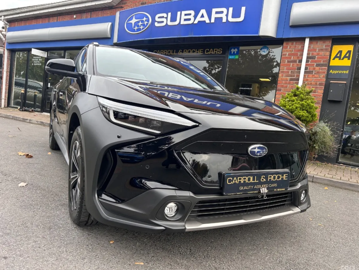 Subaru Solterra SUV, Electric, 2024, Black