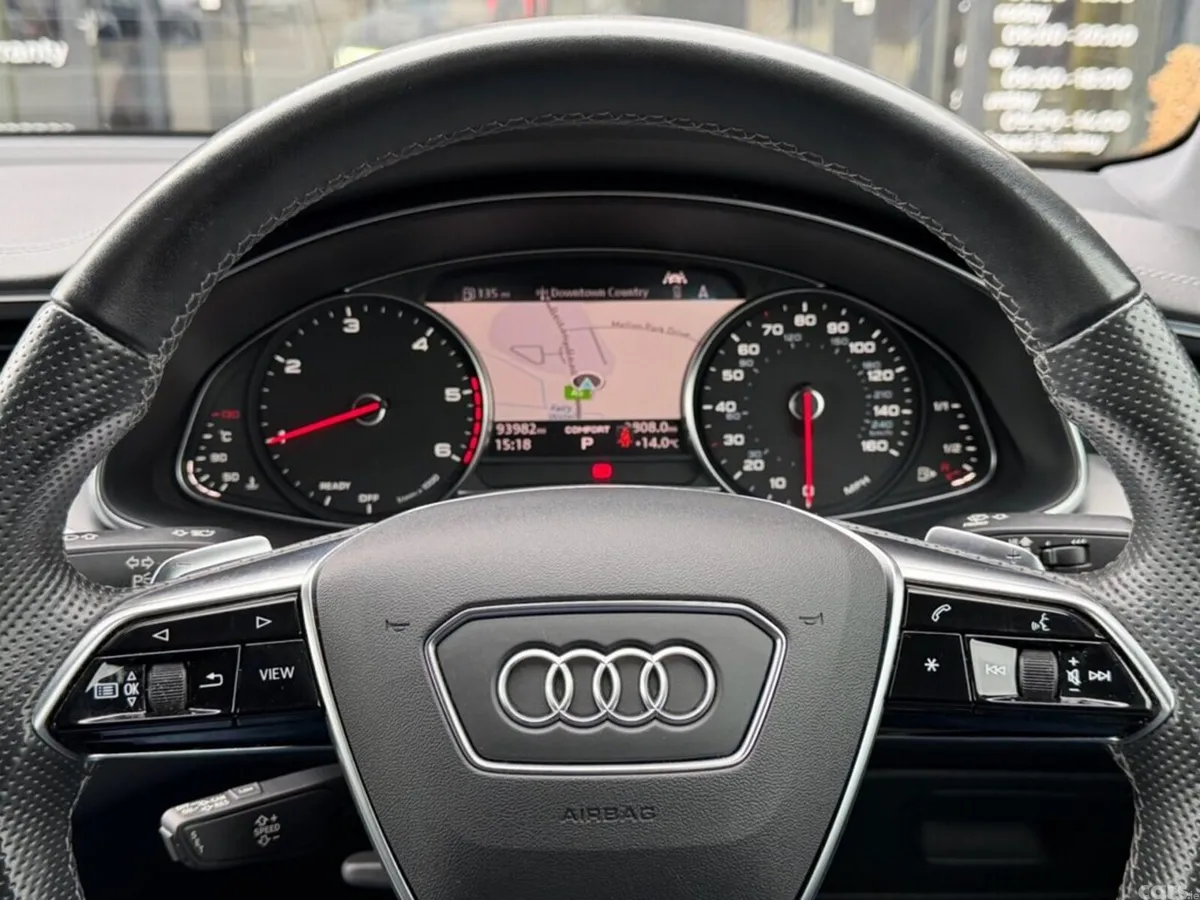 Audi A6 Saloon, Diesel Hybrid, 2021, Blue