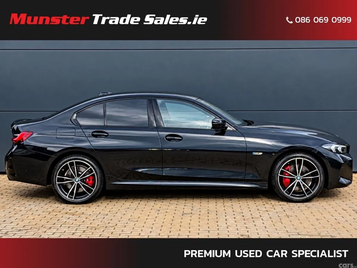 BMW 3-Series Saloon, Petrol Plug-in Hybrid, 2023, Black