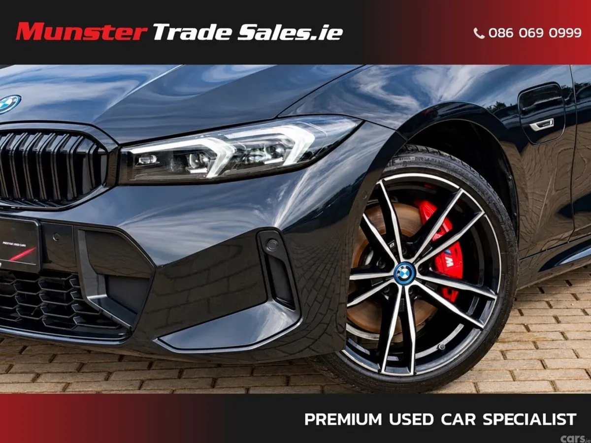 BMW 3-Series Saloon, Petrol Plug-in Hybrid, 2023, Black