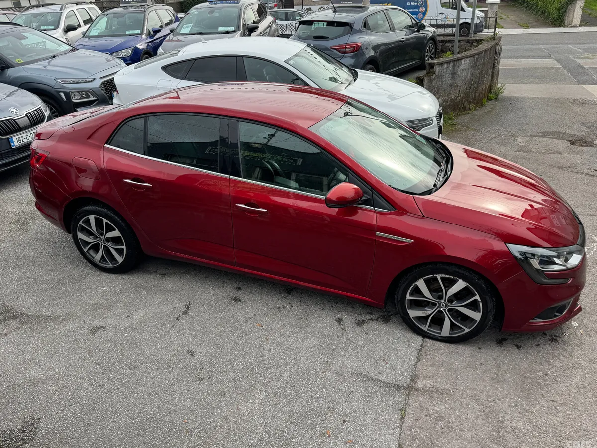 Renault Megane Saloon, Diesel, 2017, Red