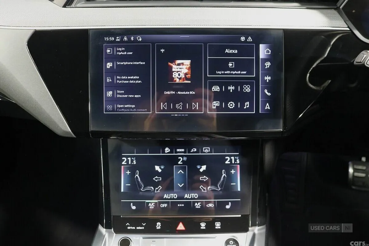 Audi Q8 SUV, Electric, 2024, Blue