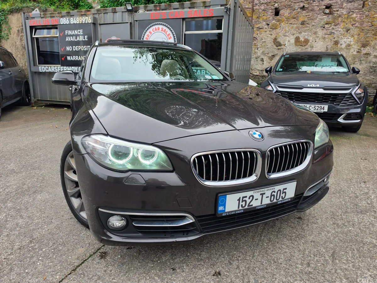 BMW 5-Series Estate, Diesel, 2015, Brown