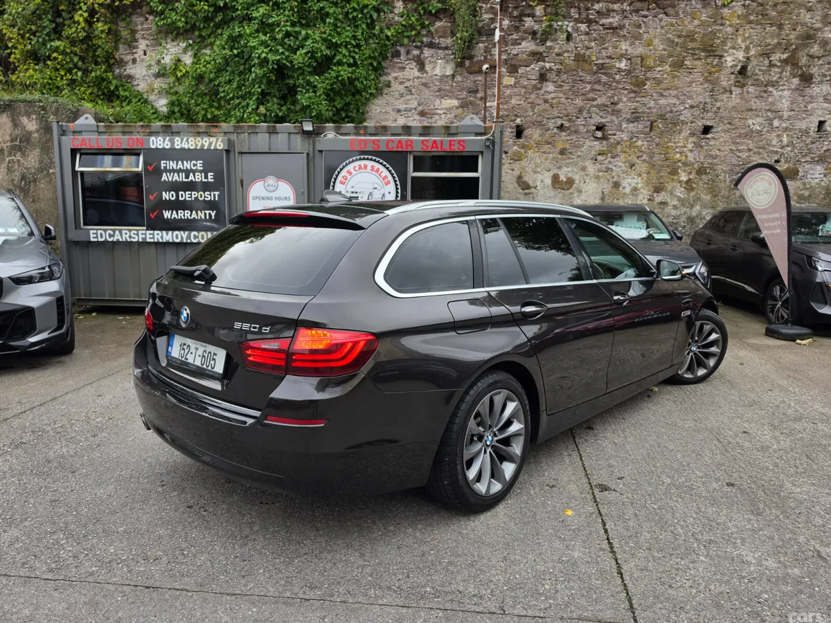 BMW 5-Series Estate, Diesel, 2015, Brown