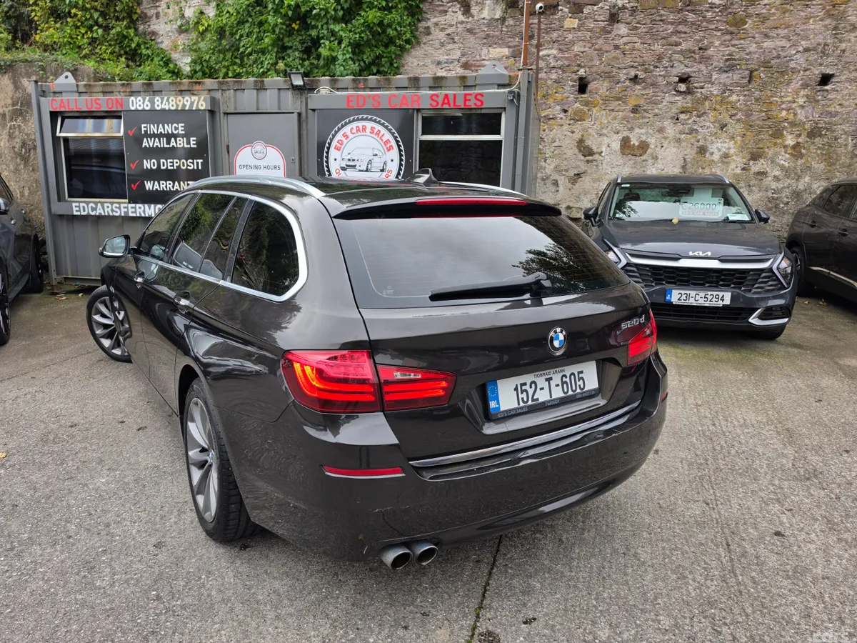 BMW 5-Series Estate, Diesel, 2015, Brown